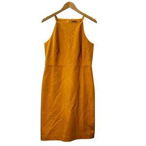 NWT Ann Taylor Dress Mustard Yellow Women’s Size 8